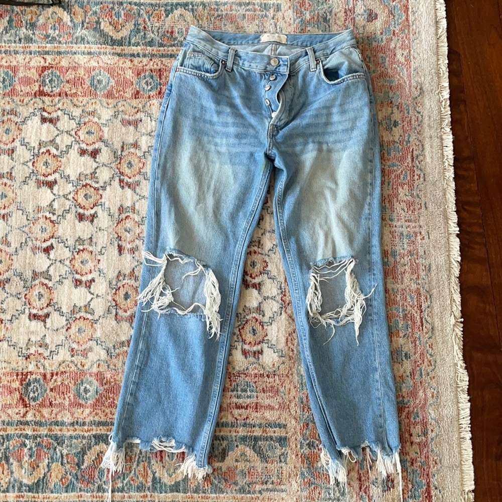Free people boyfriend Jean